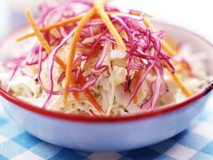 Tangy Raw Vegan Cole Slaw