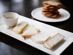 Assorted cheeses