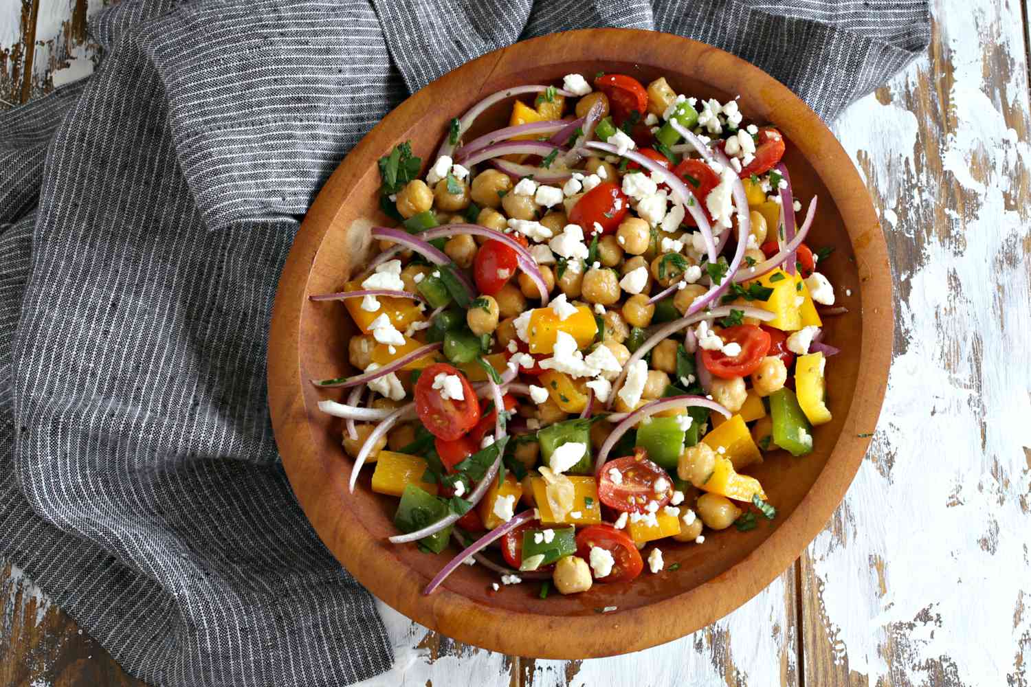 Mediterranean Chickpea Salad