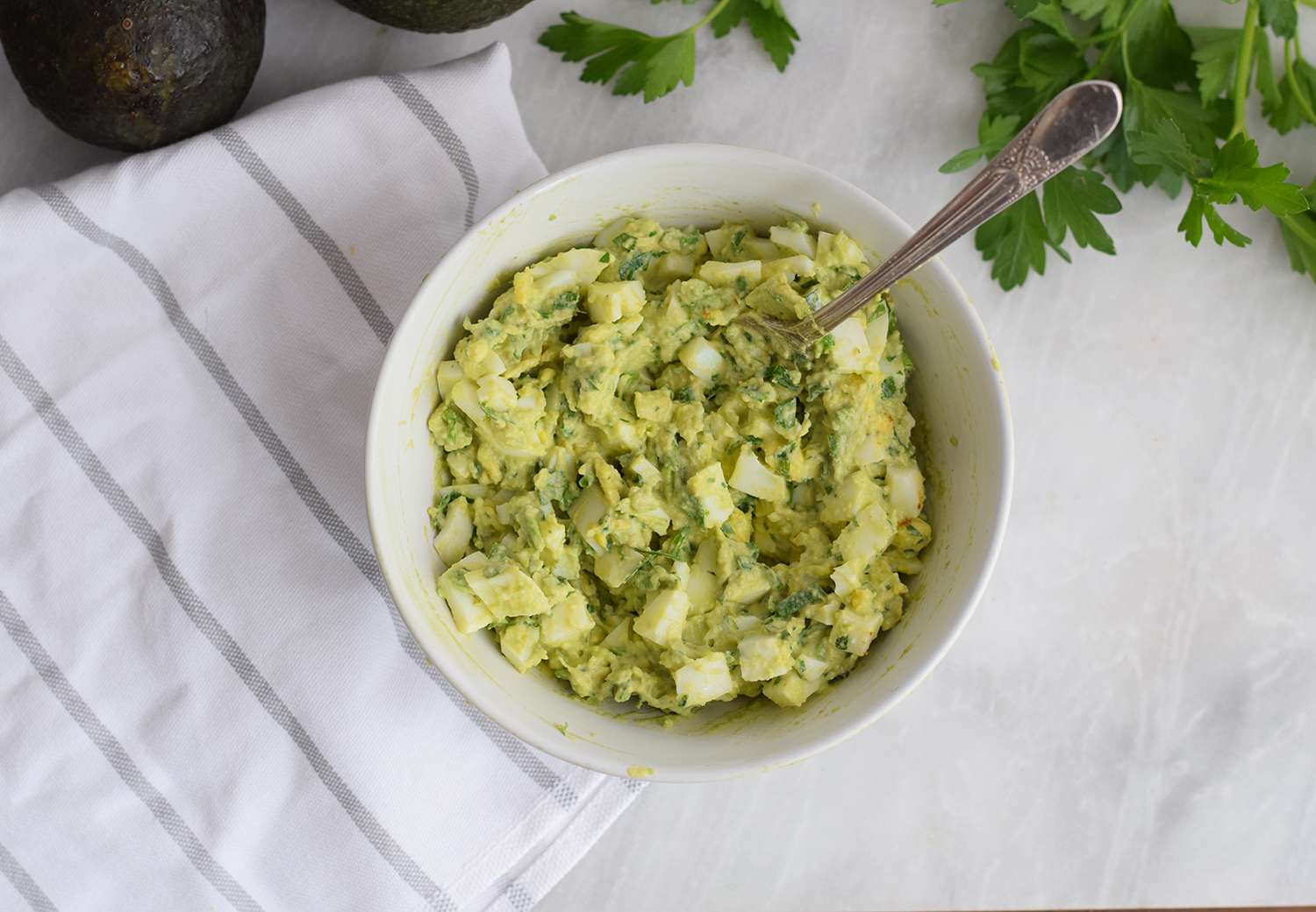 avocado egg salad