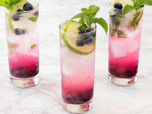 Blueberry Mojitos