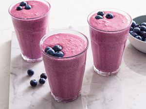 Low-Calorie Blueberry Smoothie