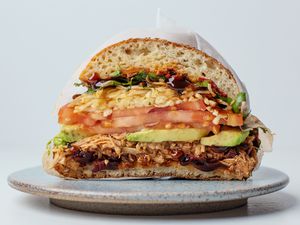 Cemita Mexican pulled pork sandwich recipe