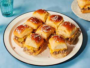 Cheeseburger sliders