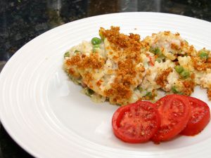 Chicken and Orzo Bake