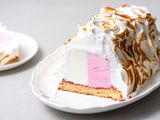 Classic Baked Alaska Dessert