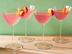 Cosmopolitan Cocktails in glasses 