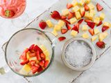 Blending Fresh Fruit Cocktails