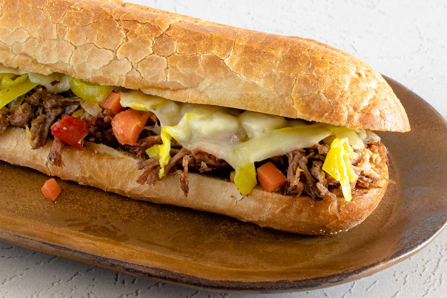 italian beef sandwich