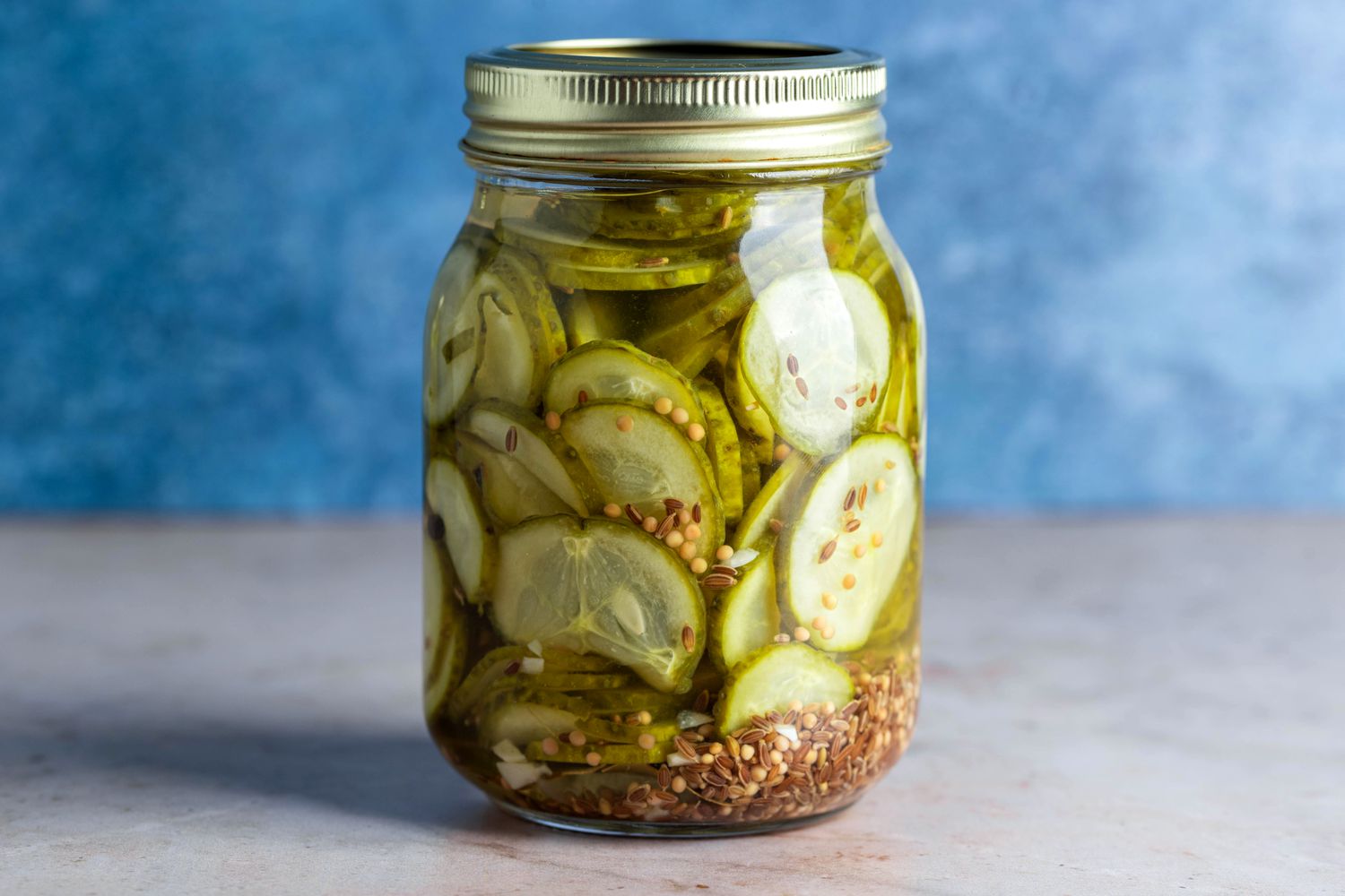 Canned Homemade Dill Pickle Slices