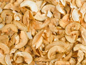 dried slices of apples