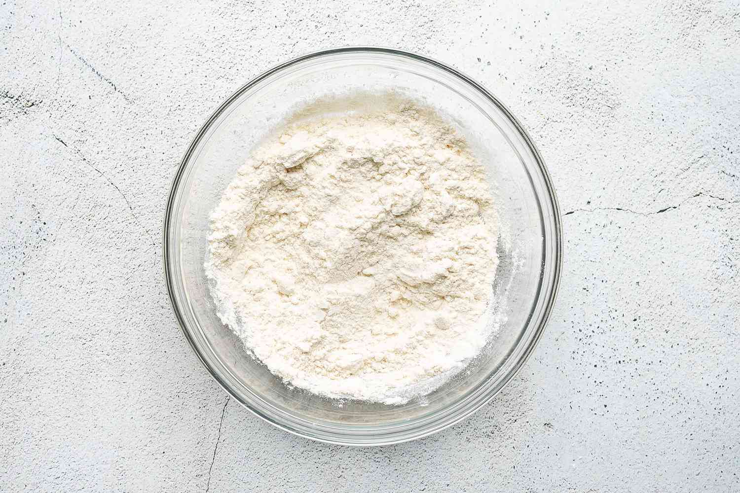 flour in a bowl 