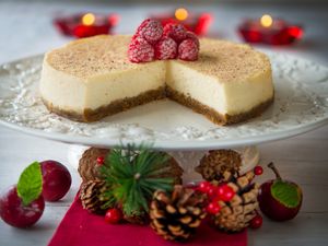 Eggnog Cheesecake