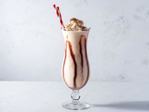 Frozen Mudslide in a glass