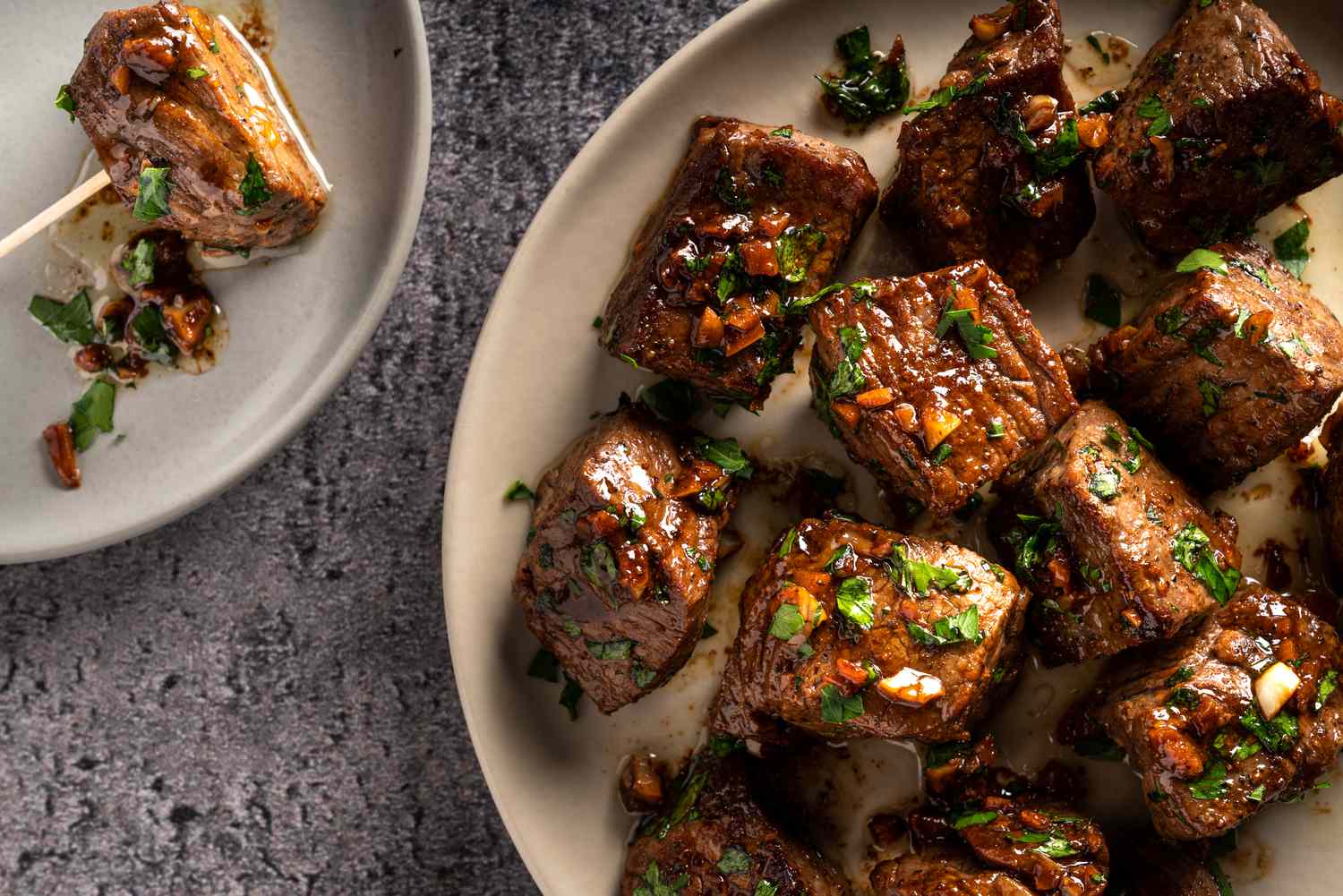 Garlic Butter Steak Bites