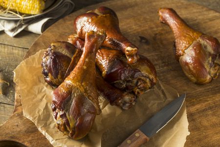 Smoked turkey legs