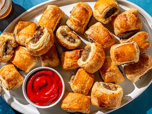 British sausage rolls