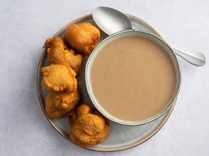 Hausa Koko recipe, in a bowl 