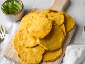 Homemade South American Arepas