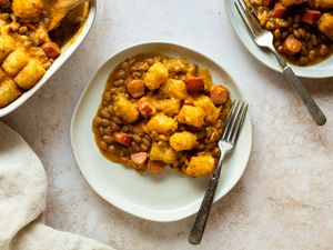 Hot Dog Tater Tot Casserole