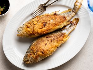 Korean Pan-Fried Whole Fish