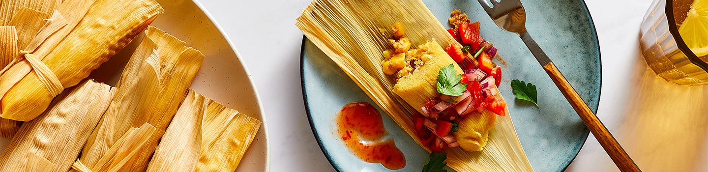 Corn and Green Chili Tamales