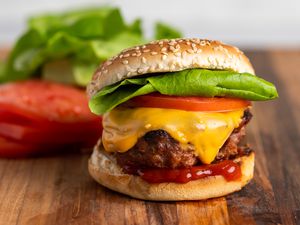 Mushroom Stuffed Burgers