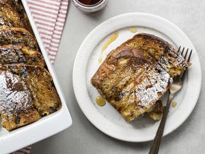 Panettone French toast bake recipe