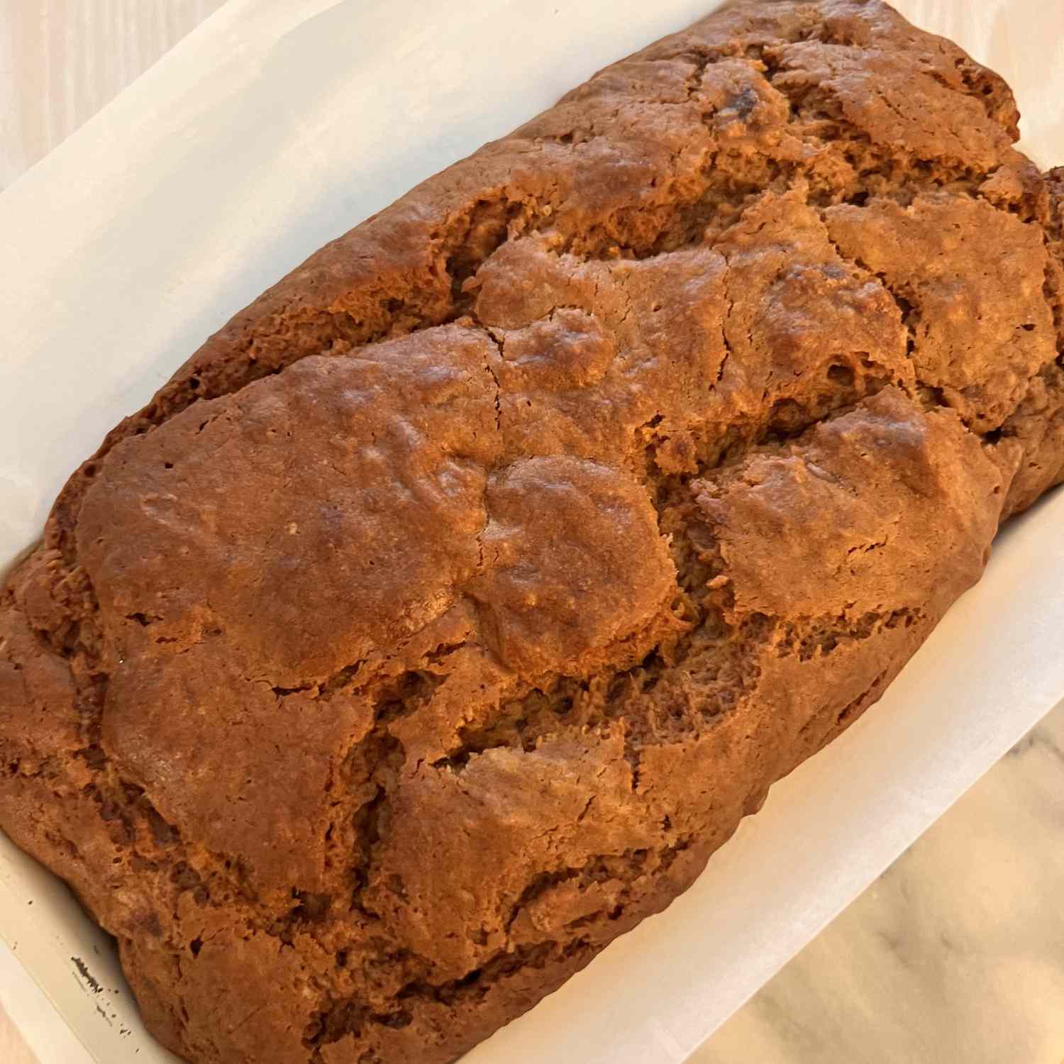 peanut butter banana bread/tester image