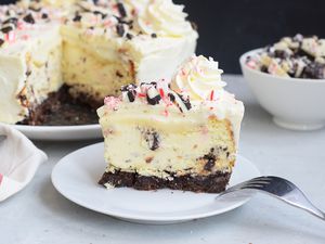 Peppermint Bark Cheesecake