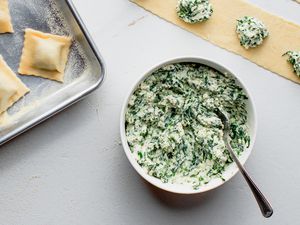 Ricotta and spinach recipe