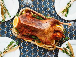 Roast goose recipe