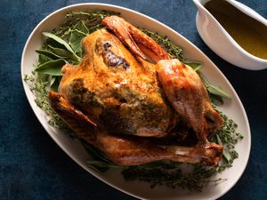 Roasted Maple and Orange-Glazed Turkey