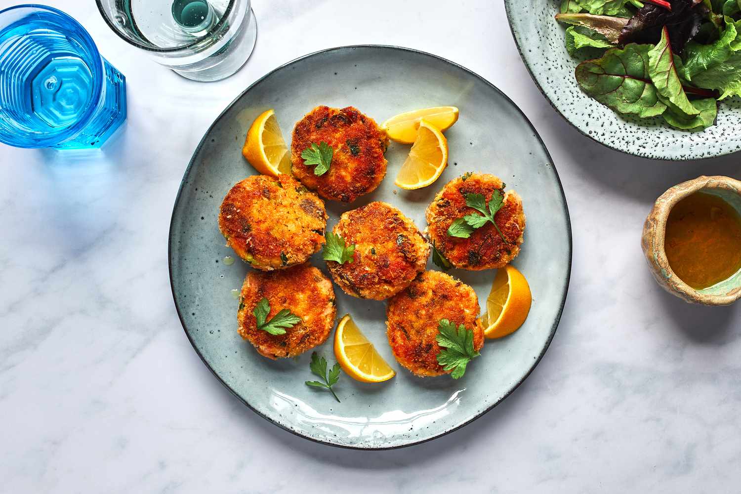 Panko-Crusted Salmon Cakes recipe