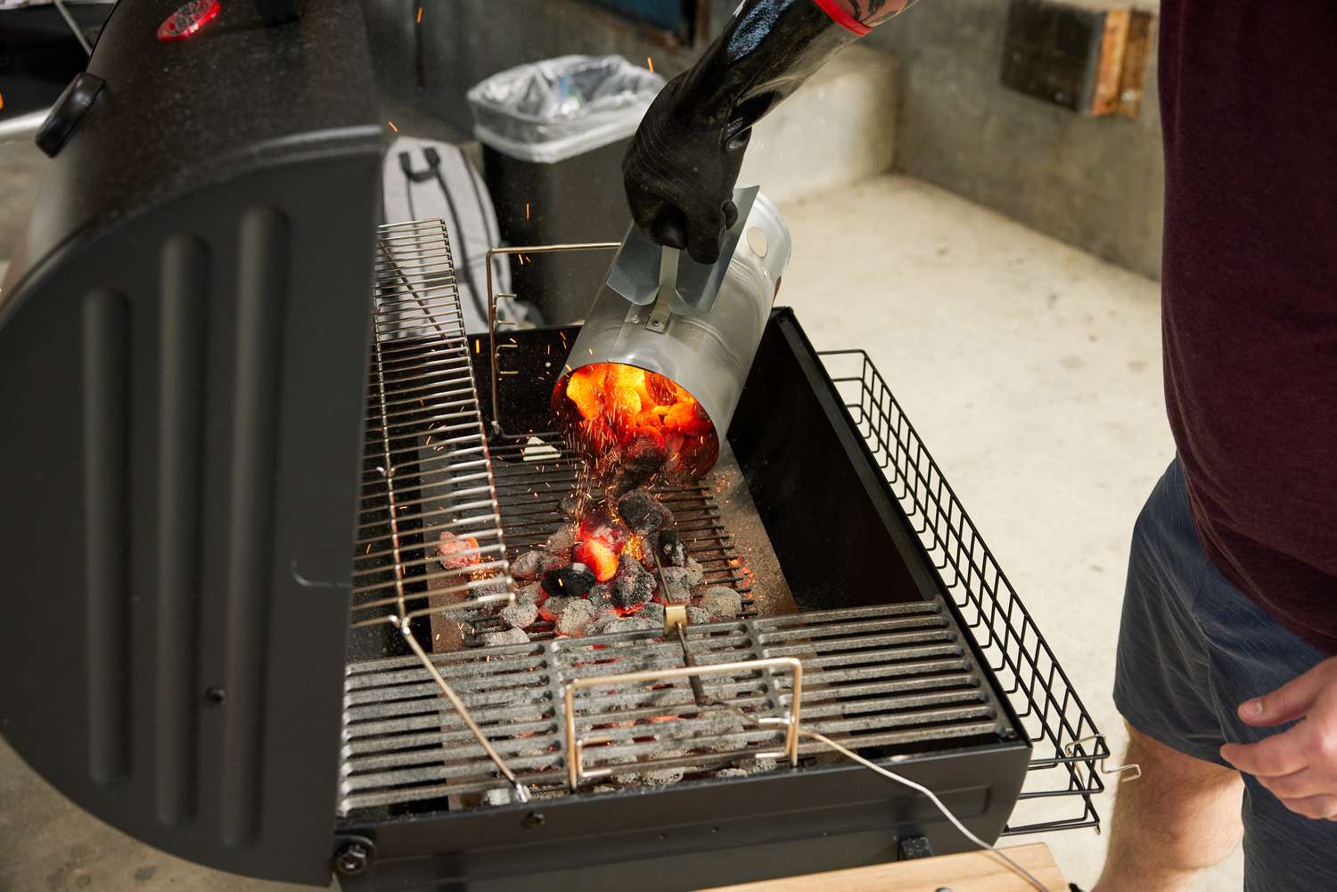 char griller deluxe charcoal grill testing