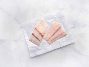 Filets of Barramundi fish