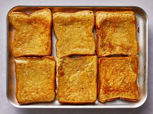 Sheet Pan French Toast on a sheet pan 