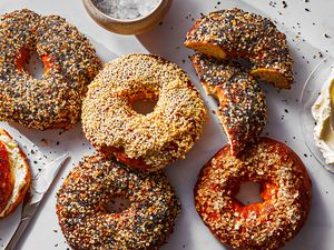 Sourdough bagels