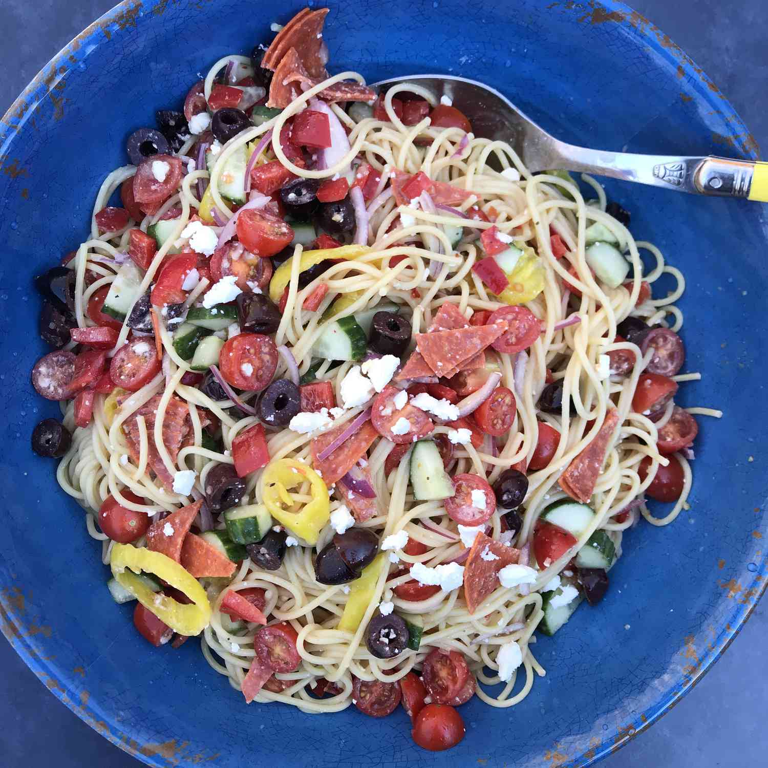 Spaghetti Salad Recipe / Tester Image