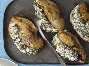 Spinach and Feta Stuffed Chicken