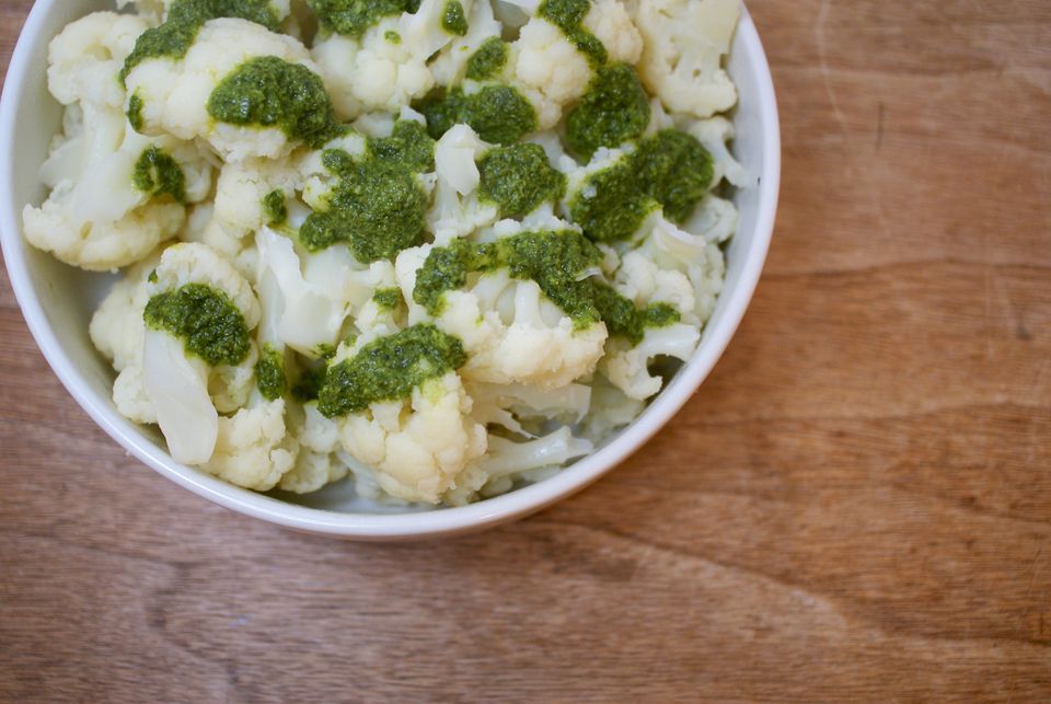 Cauliflower With Pesto