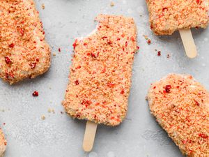 Strawberry Shortcake Ice Cream Bars