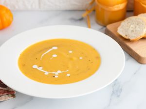 Traditional pumpkin soup recipe