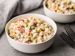 Simple tuna macaroni salad recipe