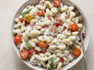 Tuna Pasta Salad With Dill