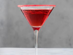 Vampire Kiss Champagne Cocktail