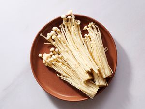 Enoki mushrooms