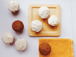 Banana Cupcakes with Cream Cheese Frosting